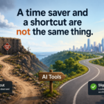 AI Is a Time Saver, Not a Shortcut — Here's the Difference